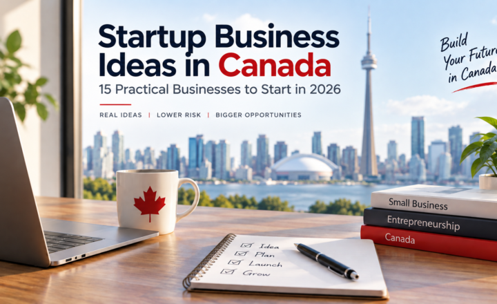 Startup Business Ideas in Canada: 15 Practical Businesses to Start in 2026 12 Startup Business Ideas in Canada: 15 Practical Businesses to Start in 2026