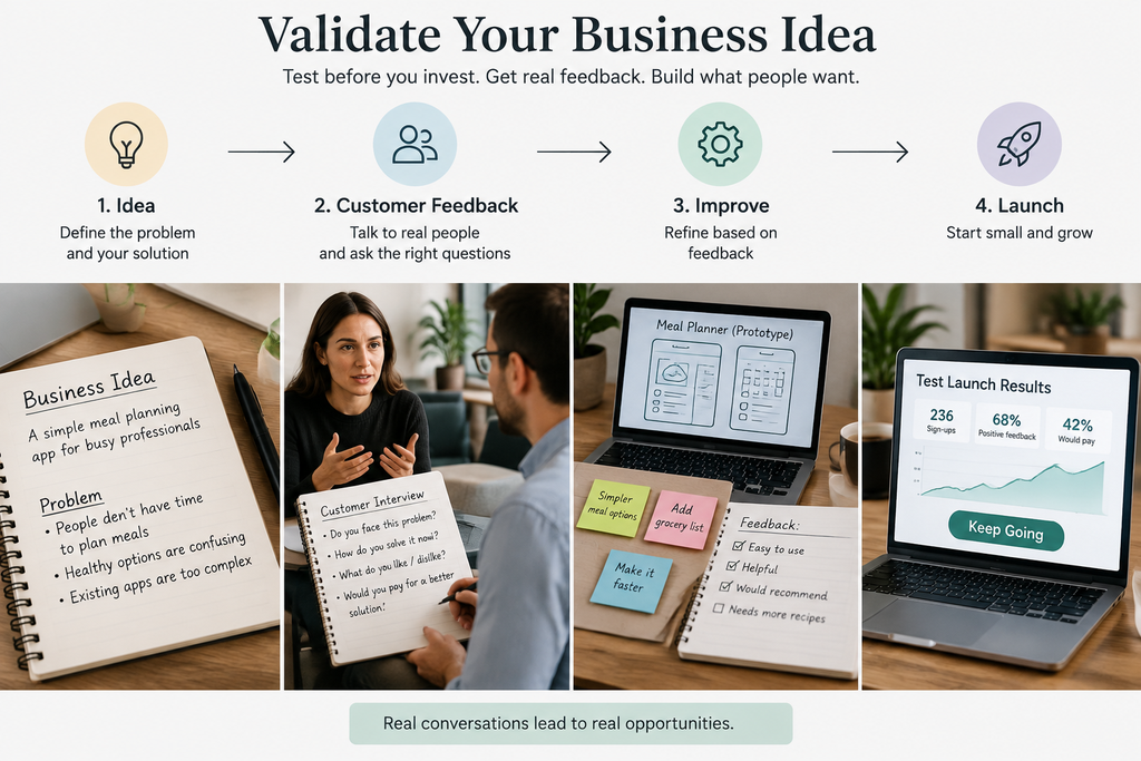 Validate Your Idea Before Spending Money